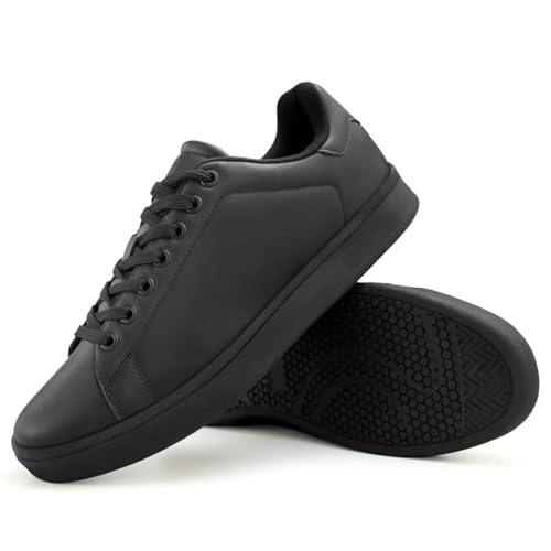 Hawkwell Herrenmode Leichte Turnschuhe lässige Wanderschuhe Uniform Schuhe,Schwarz EU 42 von Hawkwell