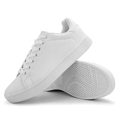 Hawkwell Herrenmode Leichte Turnschuhe lässige Wanderschuhe Uniform Schuhe,Weiß EU 42 Hawkwell Herrenmode Leichte Turnschuhe lässige Wanderschuhe Uniform Schuhe,Weiß EU 42 von Hawkwell