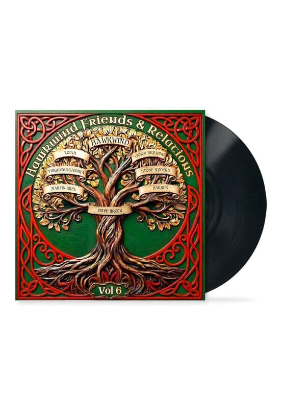 Hawkwind Friends & Relations Vol.6 LP multicolor von Hawkwind