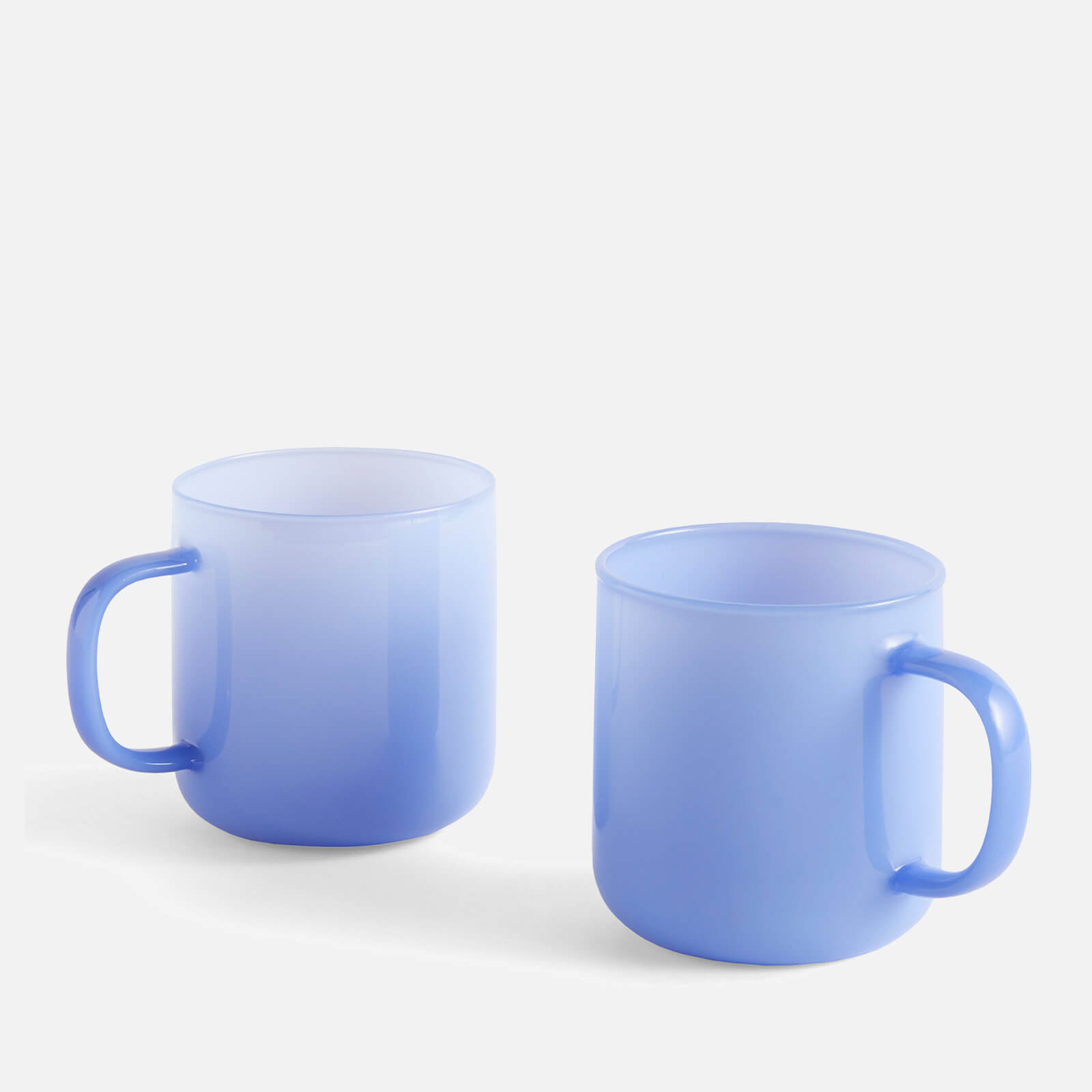 HAY Borosilicate Mug - Set of 2 - Light Blue von Hay