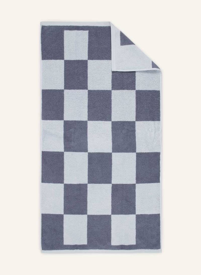 Hay Handtuch Check blau von Hay
