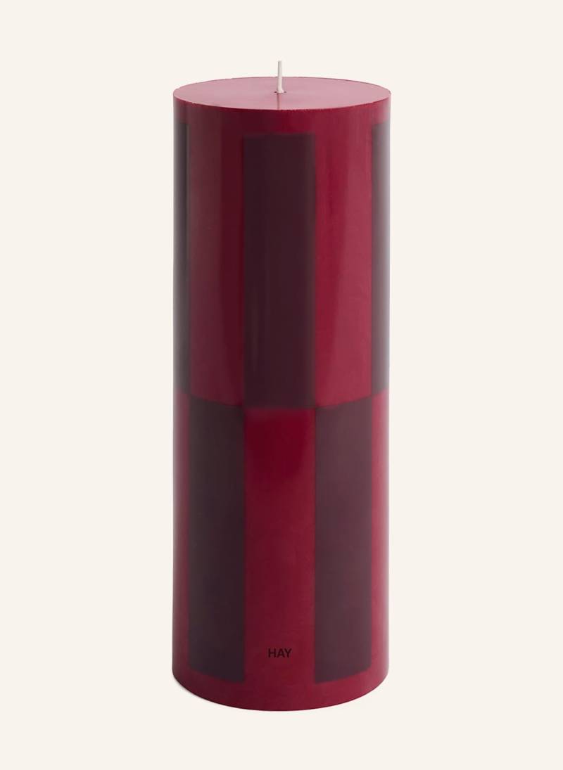 Hay Kerze Large rot von Hay