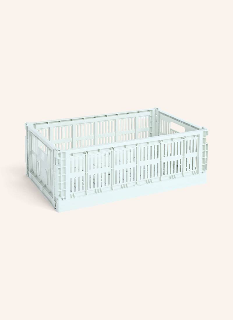 Hay Klappbox Colour Crate Large gruen von Hay