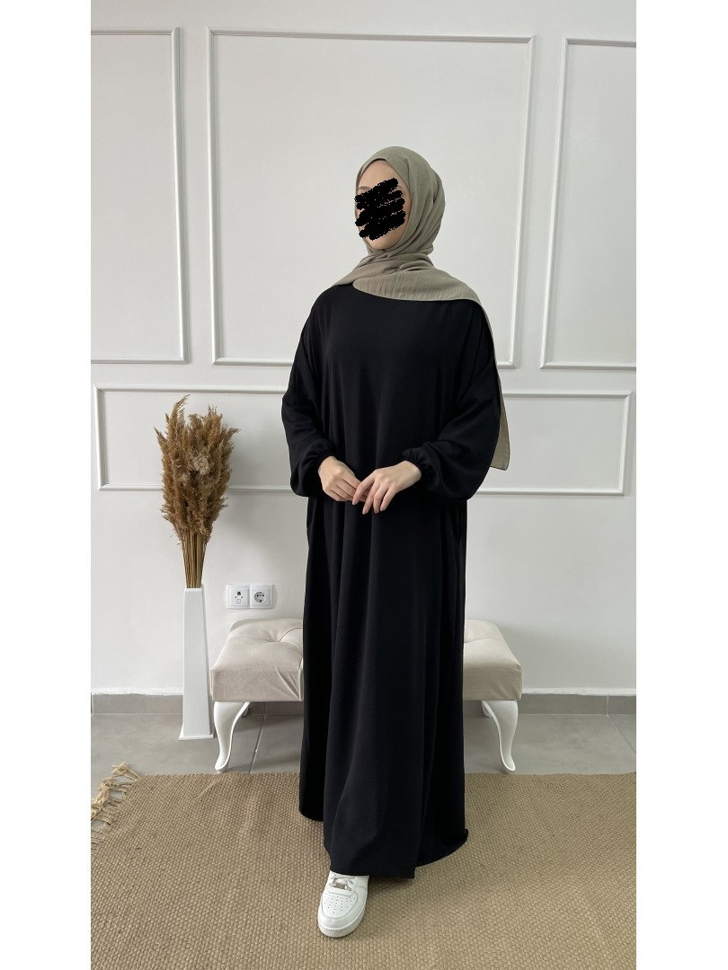 Abaya Kleid "Elif"Aus Jazz Mit Taschen Abaya Kleid "Elif"Aus Jazz Mit Taschen von HayaHijabDE