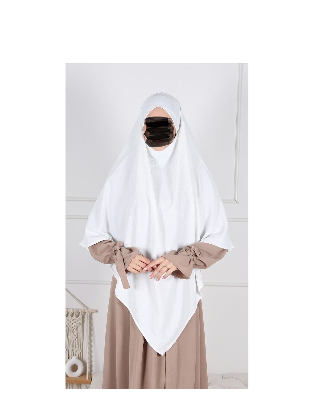 Khimar "Nisha" Aus Aerobin Jazz in Verschiedenen Farben - 1-Teiliges Khimar "Nisha" Aus Aerobin Jazz in Verschiedenen Farben - 1-Teiliges von HayaHijabDE