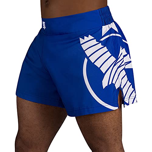 Hayabusa Icon Kickboxing Shorts - Blauw / Wit von Hayabusa