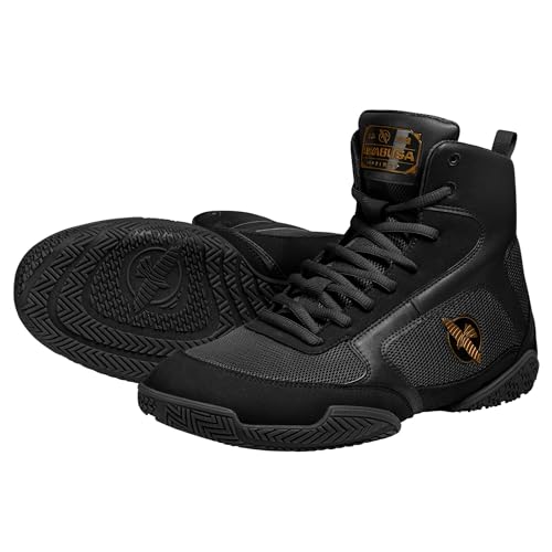 Hayabusa Pro Boxschuh für Damen und Herren - Schwarz - EU 42 von Hayabusa