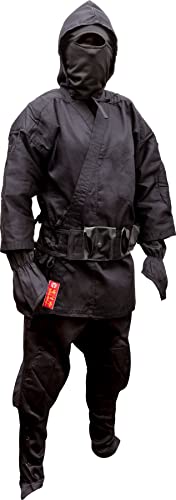 Hayashi Ninja Anzug „Kendo“ mit Zubehör - schwarz, Gr. 170 cm von Hayashi
