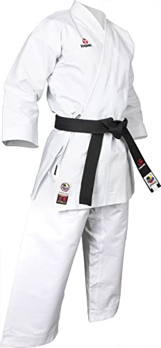 Karate-Gi „Katamori“ (WKF Approved) - Weiss, Gr. 155 cm von Hayashi
