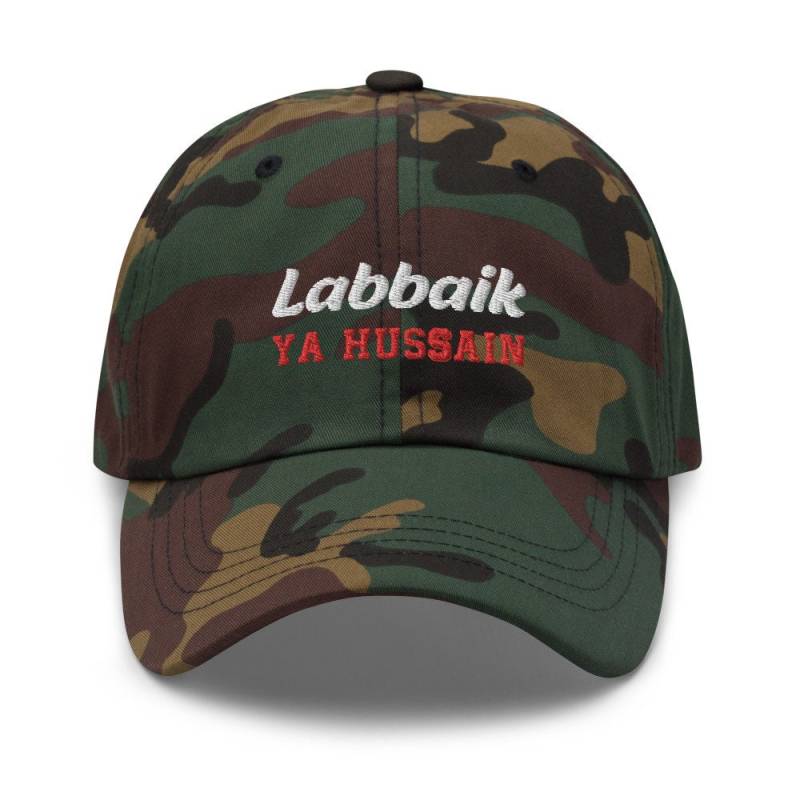 Labbaik Ya Hussain | As - Dad Hat Partial 3D Stickerei von HaydarMaula