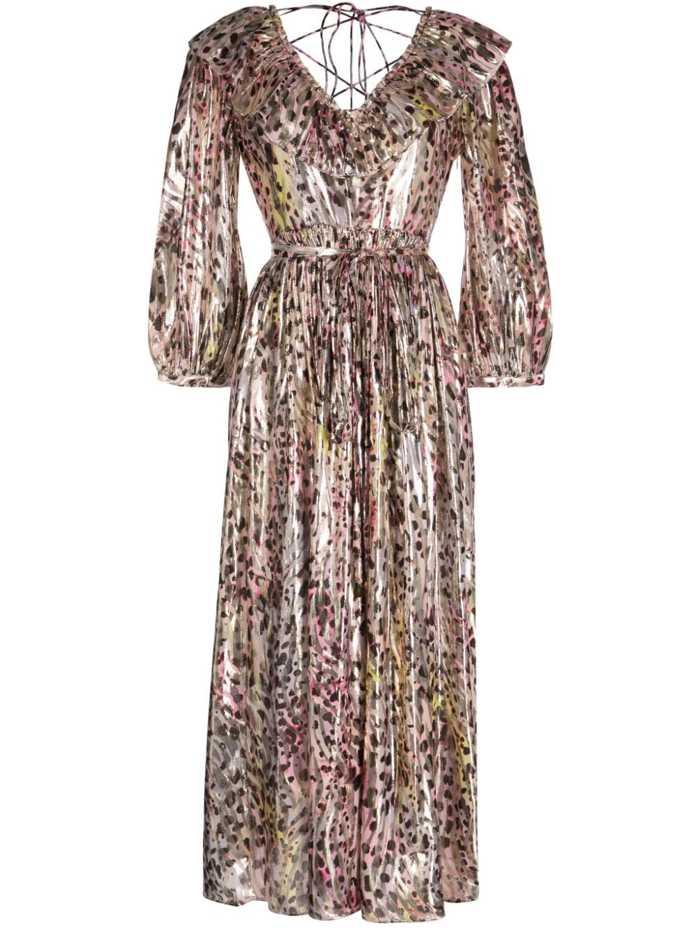 Hayley Menzies Kleid mit abstraktem Muster - Mehrfarbig von Hayley Menzies