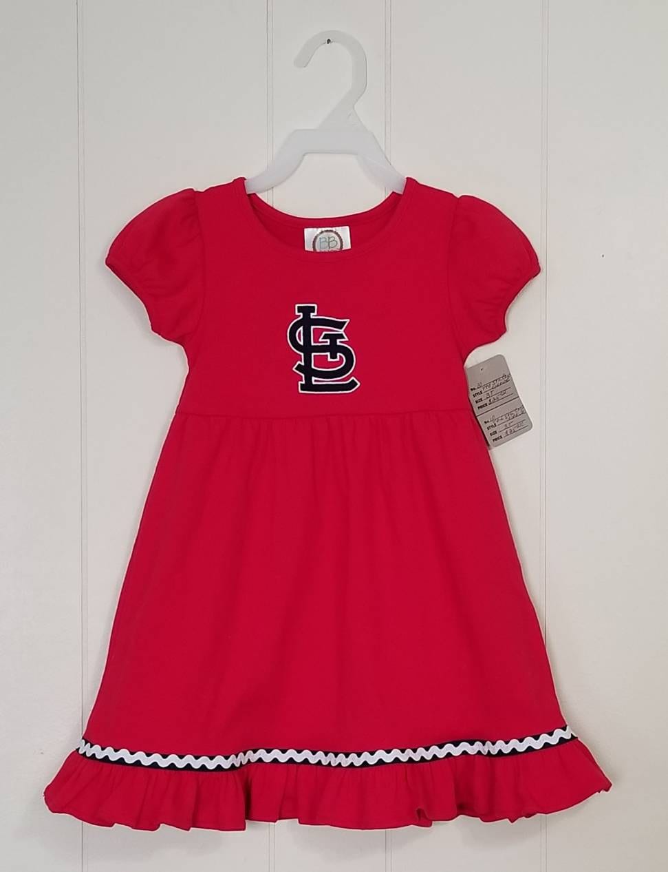 stl Flügelärmel Kleid Super Für Kardinalsfans in Rot stl Flügelärmel Kleid Super Für Kardinalsfans in Rot von HayliesHandiwork