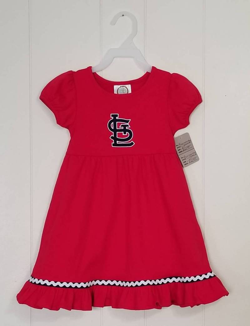 stl Flügelärmel Kleid Super Für Kardinalsfans in Rot stl Flügelärmel Kleid Super Für Kardinalsfans in Rot von HayliesHandiwork