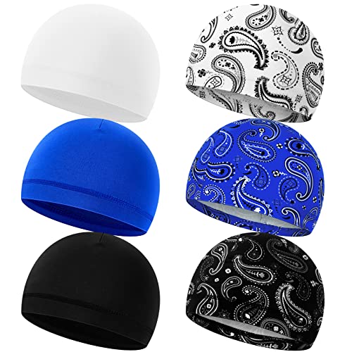 Haysandy Kühlende Totenkopfkappe, Motorradhelm, Herren, Damen, schweißableitend, Beanie, Fahrrad, Laufen, 6 Stück, Mehrfarbig, Einheitsgröße Haysandy Kühlende Totenkopfkappe, Motorradhelm, Herren, Damen, schweißableitend, Beanie, Fahrrad, Laufen, 6 Stück, Mehrfarbig, Einheitsgröße von Haysandy