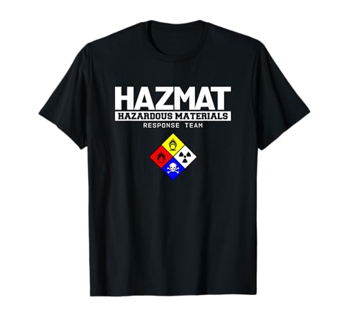 T-Shirt für Techniker des Gefahrgutabwehrteams von HAZMAT T-Shirt T-Shirt für Techniker des Gefahrgutabwehrteams von HAZMAT T-Shirt von Hazardous Materials Safety Uniforms