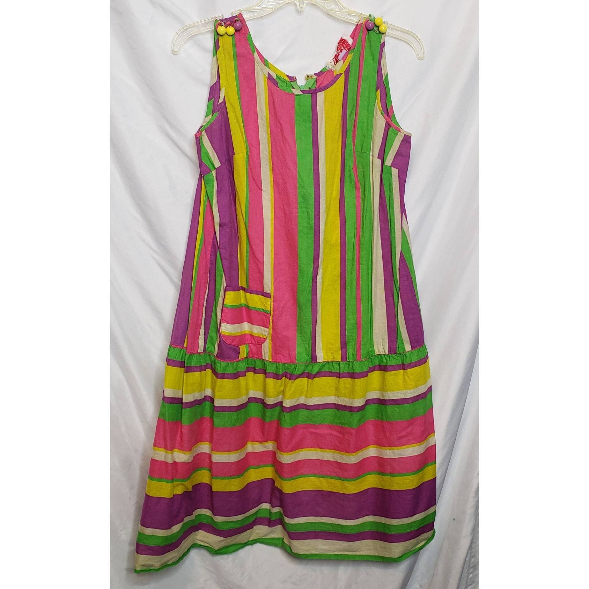 Vintage Alamor Ny Regenbogen Gestreift Mod Kleid Größe 9 Braucht Tlc Reparaturen Upcycle Restoration Vintage Alamor Ny Regenbogen Gestreift Mod Kleid Größe 9 Braucht Tlc Reparaturen Upcycle Restoration von HazelThePirate