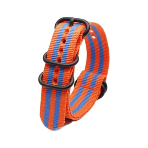 Hdhfjks 18/20/22/24 mm Nylon-Ersatzarmband, Outdoor-Sportzubehör, lässig und vielseitig, geeignet für Smartwatches,3Orange 2Himmelblau,24 mm Hdhfjks 18/20/22/24 mm Nylon-Ersatzarmband, Outdoor-Sportzubehör, lässig und vielseitig, geeignet für Smartwatches,3Orange 2Himmelblau,24 mm von Hdhfjks