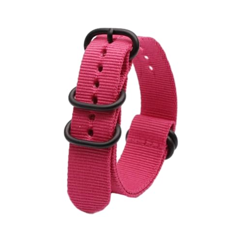 Hdhfjks 18/20/22/24 mm Nylon-Ersatzarmband, Outdoor-Sportzubehör, lässig und vielseitig, geeignet für Smartwatches,Rosa,18 mm Hdhfjks 18/20/22/24 mm Nylon-Ersatzarmband, Outdoor-Sportzubehör, lässig und vielseitig, geeignet für Smartwatches,Rosa,18 mm von Hdhfjks