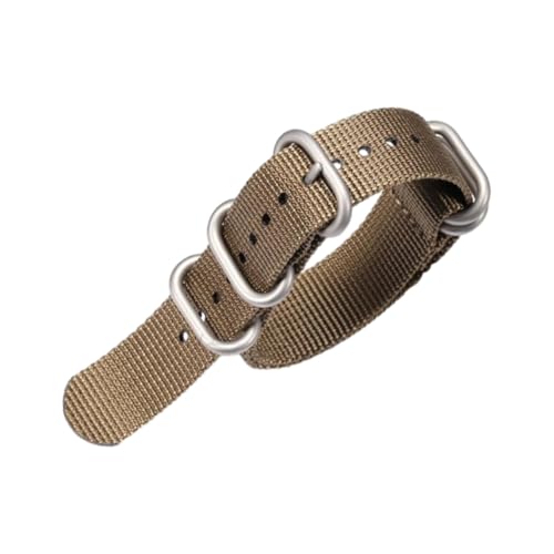 Hdhfjks 18/20/22/24 mm Uhrenarmband aus Canvas-Nylon, langlebig, Uhrenzubehör, atmungsaktiv, lässig und vielseitig,Khaki 2,18 mm Hdhfjks 18/20/22/24 mm Uhrenarmband aus Canvas-Nylon, langlebig, Uhrenzubehör, atmungsaktiv, lässig und vielseitig,Khaki 2,18 mm von Hdhfjks