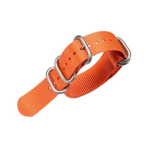 Hdhfjks 18/20/22/24 mm Uhrenarmband aus Canvas-Nylon, langlebig, Uhrenzubehör, atmungsaktiv, lässig und vielseitig,Orange 2,18 mm Hdhfjks 18/20/22/24 mm Uhrenarmband aus Canvas-Nylon, langlebig, Uhrenzubehör, atmungsaktiv, lässig und vielseitig,Orange 2,18 mm von Hdhfjks