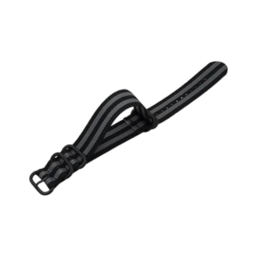 Hdhfjks 18/20/22/24 mm Uhrenarmband aus Canvas und Nylon, verdickter Stoff, langlebig, Uhrenzubehör,Schwarz 2,24 mm Hdhfjks 18/20/22/24 mm Uhrenarmband aus Canvas und Nylon, verdickter Stoff, langlebig, Uhrenzubehör,Schwarz 2,24 mm von Hdhfjks
