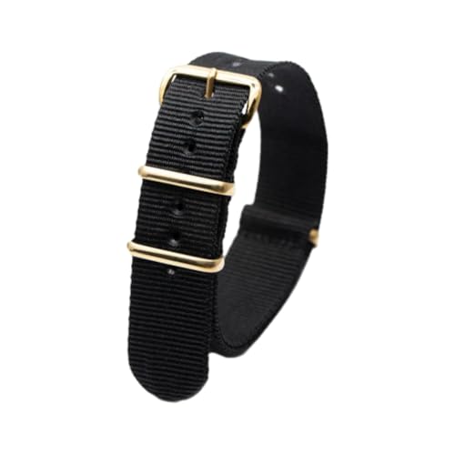Hdhfjks 18/20/22/24 mm integriertes Nylon-Ersatzarmband, einfach und vielseitig, geeignet für Smartwatches,Schwarz,22 mm Hdhfjks 18/20/22/24 mm integriertes Nylon-Ersatzarmband, einfach und vielseitig, geeignet für Smartwatches,Schwarz,22 mm von Hdhfjks
