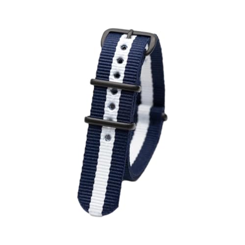 Hdhfjks 18/20/22/24 mm modisches Uhrenarmband aus Nylon, gestreiftes Gewebe, langlebiges und atmungsaktives Uhrenarmband,2Blau 1Weiß,20 mm Hdhfjks 18/20/22/24 mm modisches Uhrenarmband aus Nylon, gestreiftes Gewebe, langlebiges und atmungsaktives Uhrenarmband,2Blau 1Weiß,20 mm von Hdhfjks