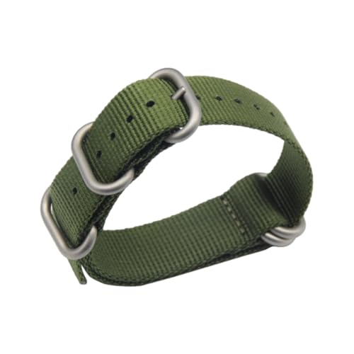Hdhfjks 20/22 mm Nylon-Ersatzarmband, Uhrenzubehör, langlebig, atmungsaktiv, waschbar,Grün,22 mm Hdhfjks 20/22 mm Nylon-Ersatzarmband, Uhrenzubehör, langlebig, atmungsaktiv, waschbar,Grün,22 mm von Hdhfjks