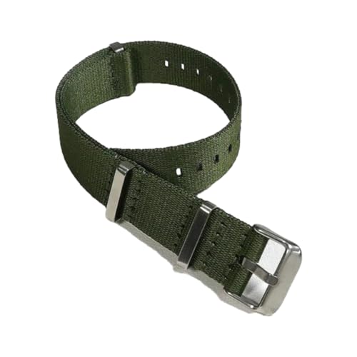 Hdhfjks 20/22 mm Nylon-Ersatzarmband, einfach und vielseitig, modisch und wasserdicht, Freizeit im Freien,Armeegrün,22 mm Hdhfjks 20/22 mm Nylon-Ersatzarmband, einfach und vielseitig, modisch und wasserdicht, Freizeit im Freien,Armeegrün,22 mm von Hdhfjks