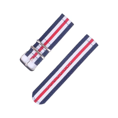 Hdhfjks 20/22 mm Nylon-Ersatzarmband, schnell abnehmbar, langlebig, Uhrenzubehör,Farbe8,18 mm Hdhfjks 20/22 mm Nylon-Ersatzarmband, schnell abnehmbar, langlebig, Uhrenzubehör,Farbe8,18 mm von Hdhfjks