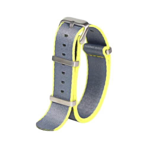 Hdhfjks 20/22 mm Nylon-Uhrenarmband, universelles Ersatzarmband, Herren- und Damenstil, Uhrenzubehör, lässig und vielseitig,Farbe 06,22 mm Hdhfjks 20/22 mm Nylon-Uhrenarmband, universelles Ersatzarmband, Herren- und Damenstil, Uhrenzubehör, lässig und vielseitig,Farbe 06,22 mm von Hdhfjks