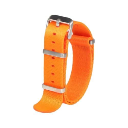 Hdhfjks 20/22 mm Nylon-Uhrenarmband, universelles Ersatzarmband, Herren- und Damenstil, Uhrenzubehör, lässig und vielseitig,orange,20 mm Hdhfjks 20/22 mm Nylon-Uhrenarmband, universelles Ersatzarmband, Herren- und Damenstil, Uhrenzubehör, lässig und vielseitig,orange,20 mm von Hdhfjks