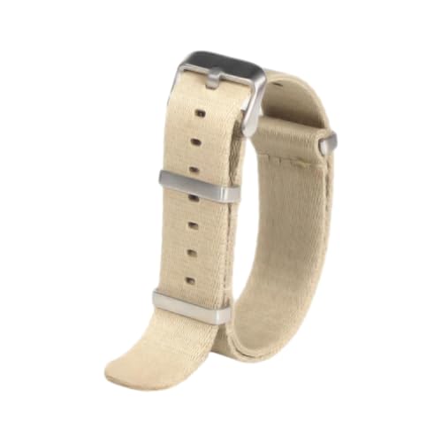 Hdhfjks 20/22 mm Nylon-Uhrenarmband, waschbar, geeignet für Herren-Sportuhrenarmbänder, lässig und vielseitig,Khaki,22 mm Hdhfjks 20/22 mm Nylon-Uhrenarmband, waschbar, geeignet für Herren-Sportuhrenarmbänder, lässig und vielseitig,Khaki,22 mm von Hdhfjks