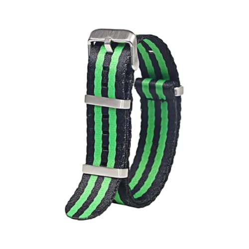 Hdhfjks 20/22 mm Nylon-Uhrenarmband, waschbar, geeignet für Herren-Sportuhrenarmbänder, lässig und vielseitig,Schwarzgrün,20 mm Hdhfjks 20/22 mm Nylon-Uhrenarmband, waschbar, geeignet für Herren-Sportuhrenarmbänder, lässig und vielseitig,Schwarzgrün,20 mm von Hdhfjks
