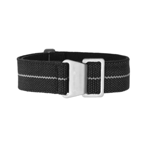 Hdhfjks 20/22 mm elastisches Uhrenarmband aus Nylon, Zubehör für Smartwatches, Outdoor-Sport, lässig und vielseitig,Farbe26,22 mm Hdhfjks 20/22 mm elastisches Uhrenarmband aus Nylon, Zubehör für Smartwatches, Outdoor-Sport, lässig und vielseitig,Farbe26,22 mm von Hdhfjks