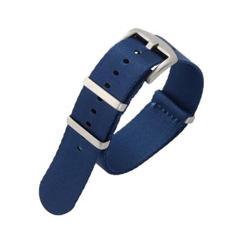 Hdhfjks 20/22 mm weiches Nylon-Uhrenarmband, Sport-Ersatzarmband, langlebig, atmungsaktiv, waschbar,Blau,20 mm Hdhfjks 20/22 mm weiches Nylon-Uhrenarmband, Sport-Ersatzarmband, langlebig, atmungsaktiv, waschbar,Blau,20 mm von Hdhfjks