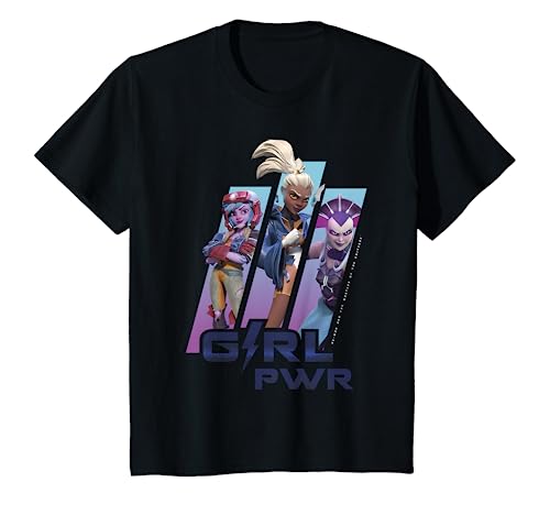 Kinder He-Man & Masters Of The Universe Offizielle Frauenpower T-Shirt von He-Man & Masters Of The Universe