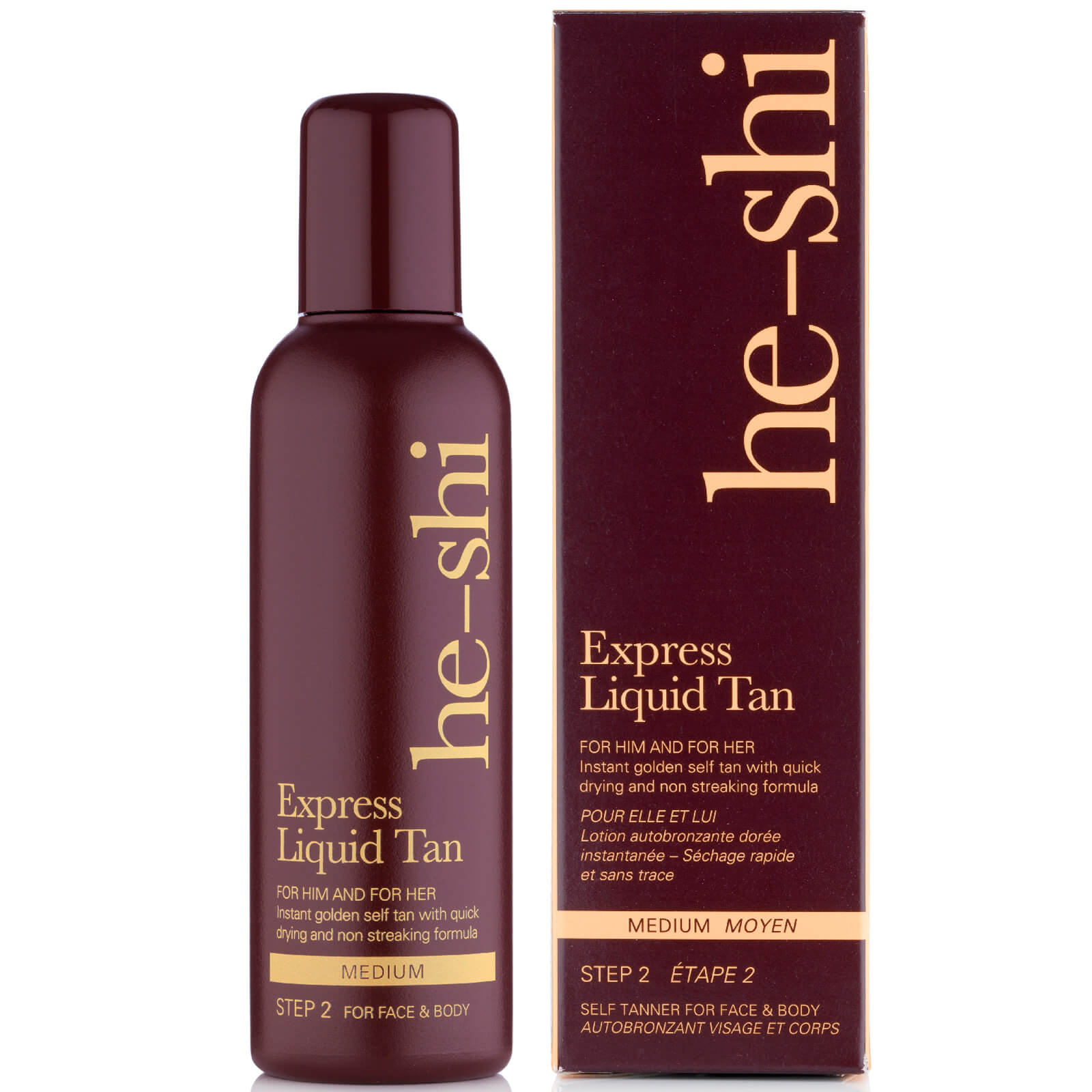 He-Shi Express Liquid Tan 150 ml von He-Shi