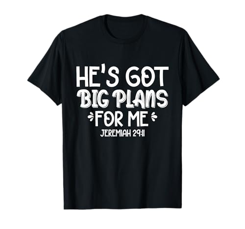He's Got Big Plans For Me Christian Children Baby Toddler T-Shirt He's Got Big Plans For Me Christian Children Baby Toddler T-Shirt von He's Got Big Plans For Me Christian Children