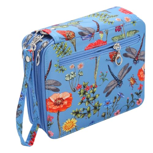 HeFZiYMOZaDP 78 Löcher etui Schule,federtasche,federmäppchen groß,mäppchen 3 fächer,Bietet Platz für Bleistifte, Radiergummis, Lineale, Handys und andere Schreibwaren von HeFZiYMOZaDP