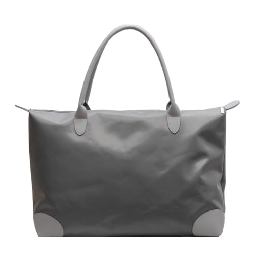 HeYuMeio Damen Short Distance Travel Bag, Business Travel Gepäck Rucksack, Hand-Held Single Schulter Sport und Fitness Tasche (53 * 49 * 34Cm),Grau von HeYuMeio