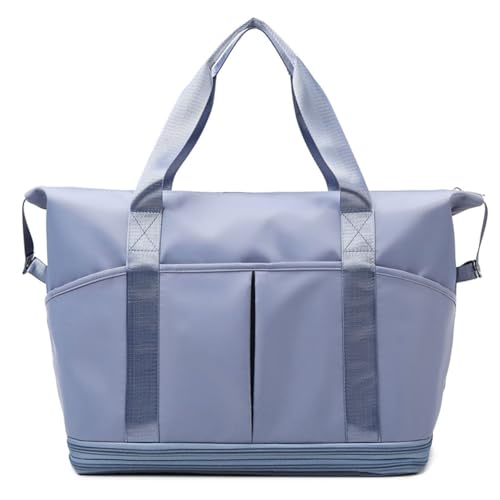 HeYuMeio Doppel-Schicht Extended Travel Bag, Frauen Gepäck Tasche, Trocken Wet Separation Sport und Fitness Tasche,C von HeYuMeio