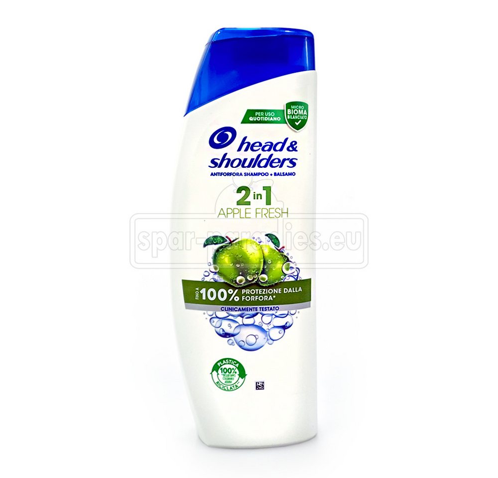 Head & Shoulders Haarshampoo Head & Shoulders Anti-Schuppen 2in1 Shampoo Apple Fresh, 360 ml von Head & Shoulders
