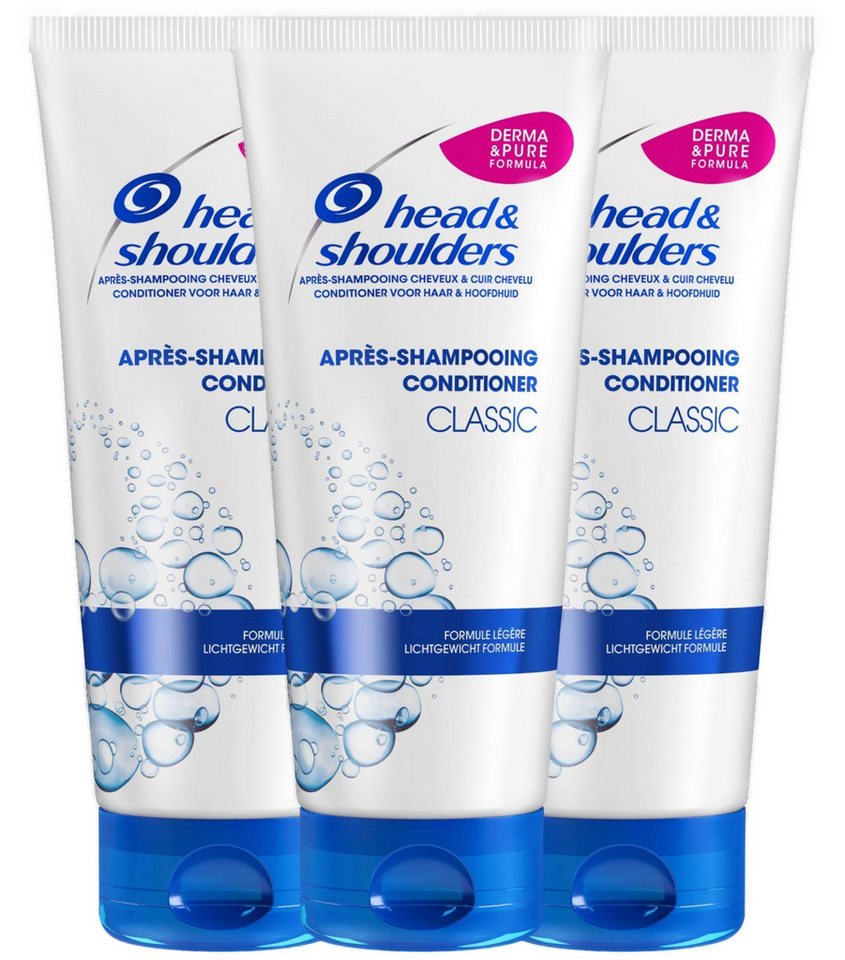 Head & Shoulders Haarspülung Classic Conditioner 220ml, 3-tlg. von Head & Shoulders