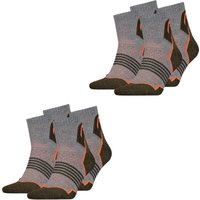 HEAD Herren Damen Hiking Quarter Sportsocken Unisex Wandersocken - 4er 6er 8er Multipack von Head