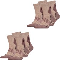 HEAD Herren Damen Hiking Quarter Sportsocken Unisex Wandersocken - 4er 6er 8er Multipack von Head