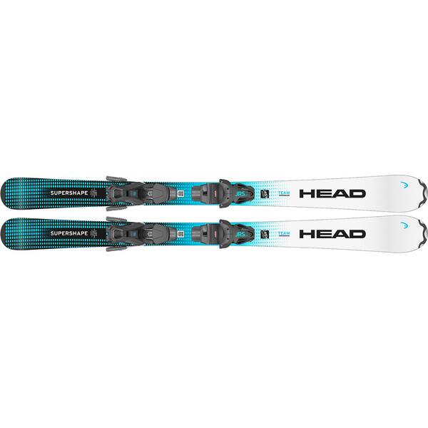 HEAD Kinder All-Mountain Ski Supershape Team Easy + JRS 7.5 GW C von Head