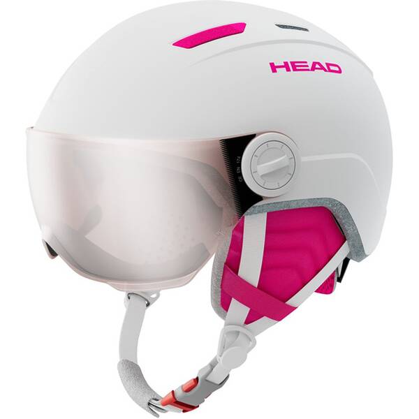HEAD Kinder Helm MAJA Visor white von Head