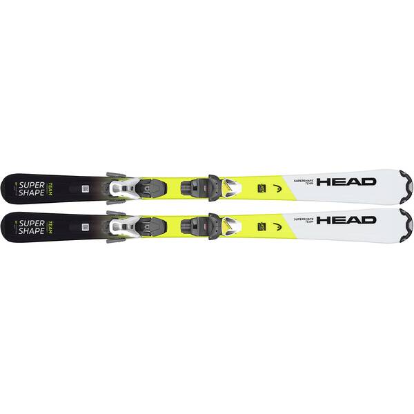 HEAD Kinder Racing Ski Supershape Team Easy JRS + JRS 4.5 von Head