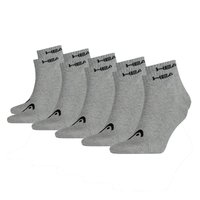 HEAD Unisex Quarter Sportsocken 35-38 39-42 43-46 - 5er 10er 15er Multipack von Head